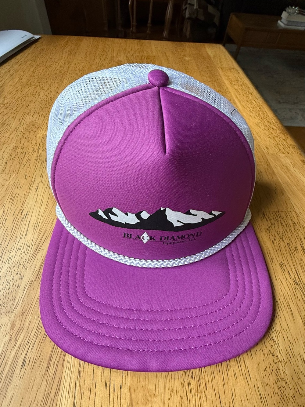 Black Diamond Purple Trucker Hat
